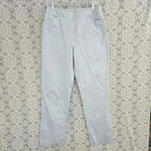Eddie Bauer Mercer Fit Chino Light blue women's pants 8